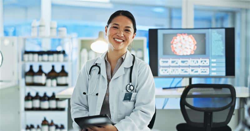 woman scientist and proud on portrait at laborato 2024 12 13 21 17 48 utc 1